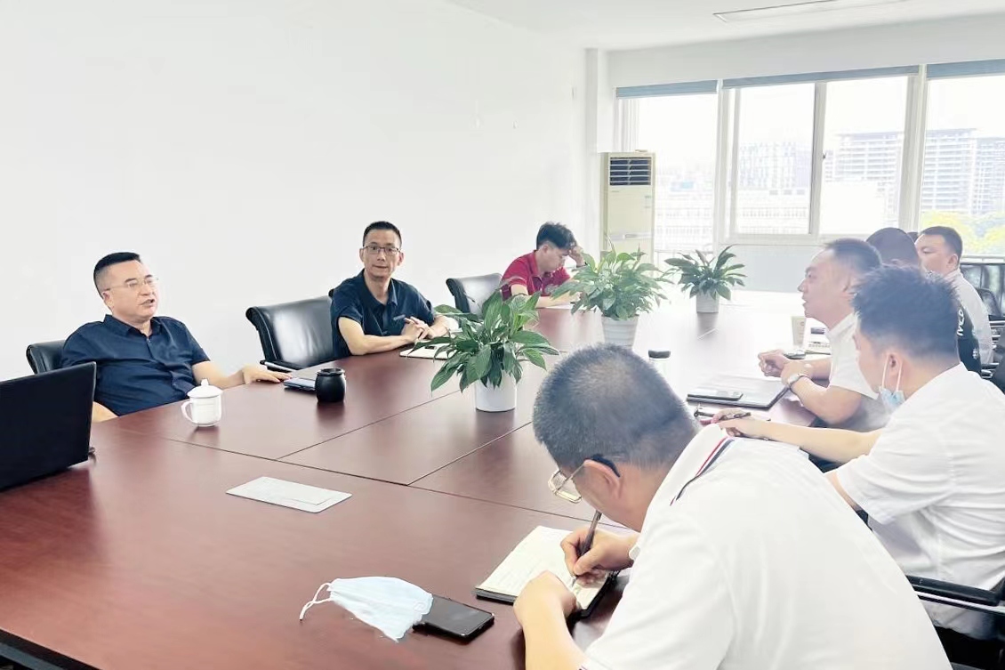 南宫NG28国际运业总经理蔡亮发到南宫NG28国际租赁检查指导工作