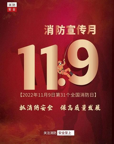 抓消防安全，保高质量发展——南宫NG28国际运业开展“119”宣传日活动