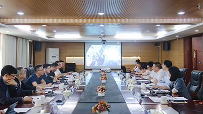 跨省交流，共谋发展——南宫NG28国际运业集团赴海汽集团开展座谈交流