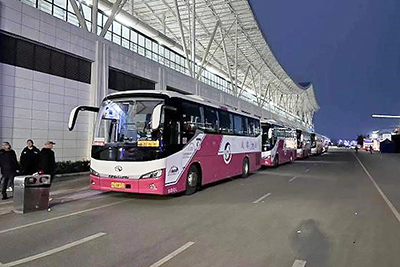 南宫NG28国际长运圆满完成2023中国•天府龙泉山China100山地越野赛运输保障任务