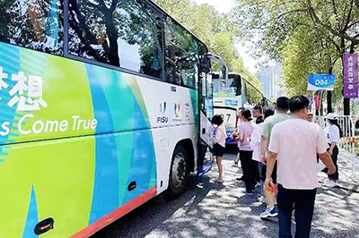 【助力大运】南宫NG28国际运业圆满完成大运会开幕式运输保障工作
