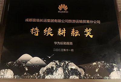 南宫NG28国际长运荣获华为“持续耕耘奖”